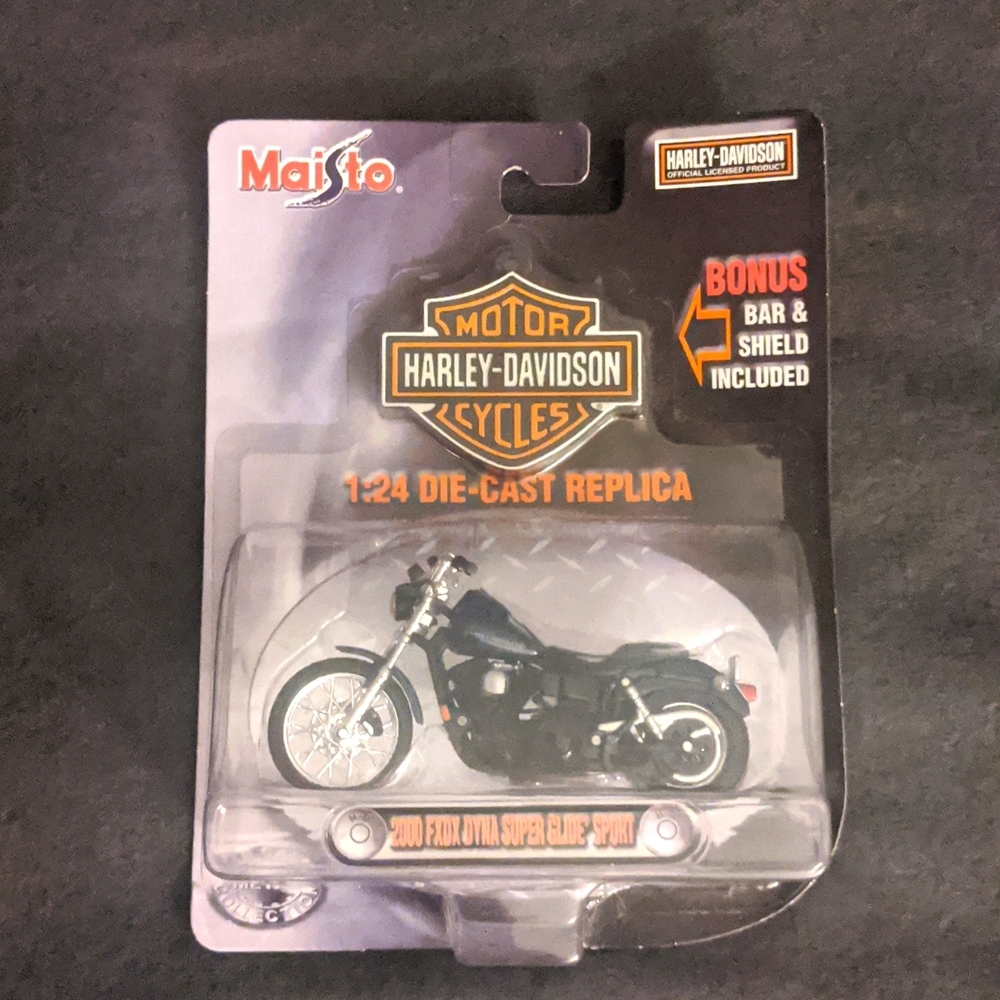 Harley Davidson Motorcycles 1:24 Die Cast Replica